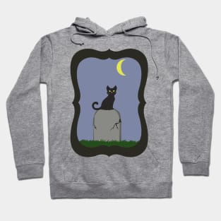 Spooky Halloween Cat Hoodie